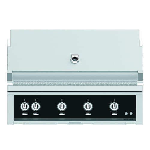Hestan 42" Built-In Grill 4 Sear Burners Rotisserie - Stealth