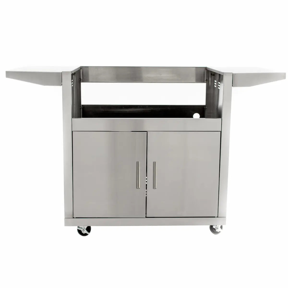 Blaze 3 burner cart with soft close hinges