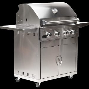 Broilmaster Grill Head, Marine-Grade, 4-Burner, 32-Inch, Propane