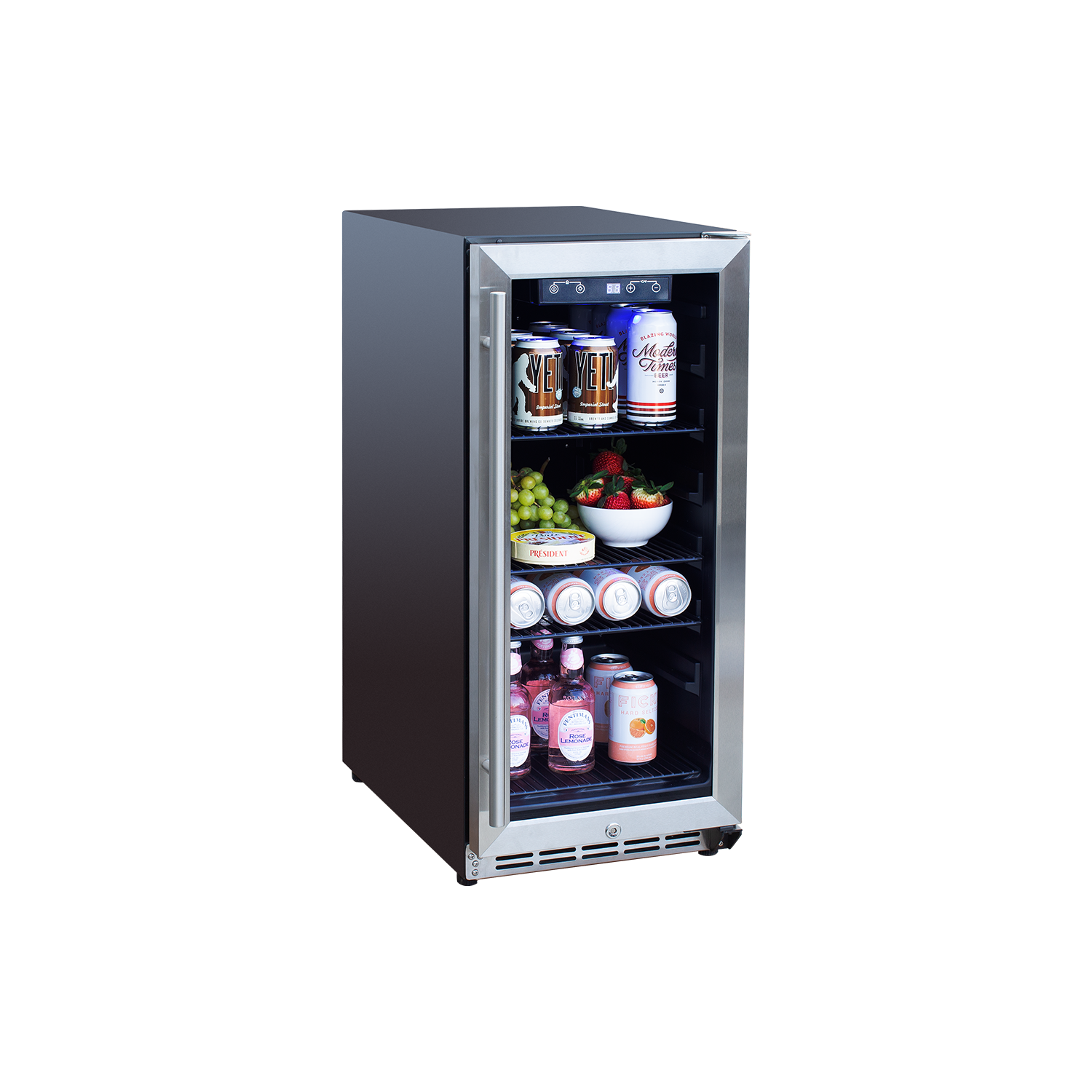 TrueFlame 24" Outdoor Refrigerator - Glass Door