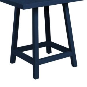 CR Plastic Premium Pub TABLE LEGS ONLY in Navy
