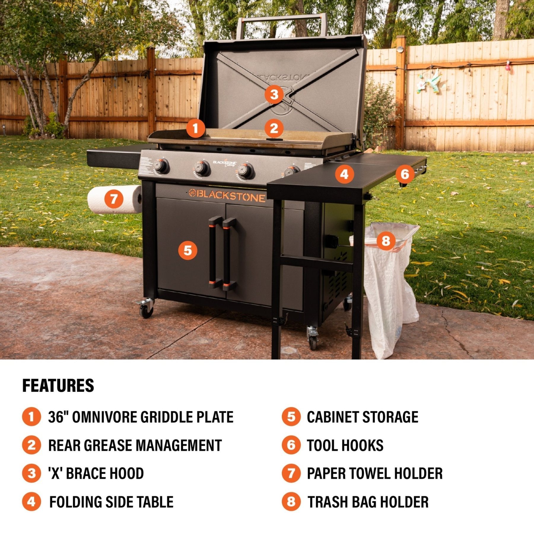 Culinary 36" Griddle with Cabinet