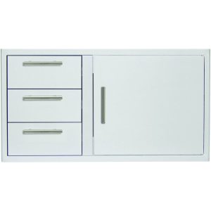 Blaze 39-Inch Access Door  and Triple Drawer Combo