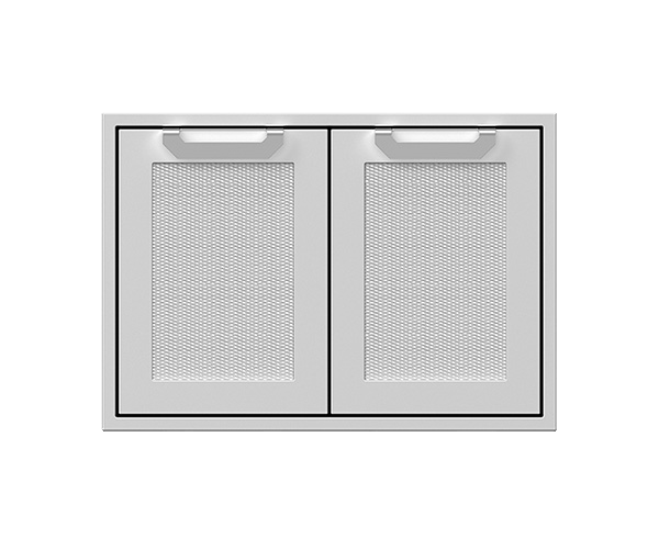 Hestan 30" Double Storage Doors Recessed Marquise Accented Panels - Citra