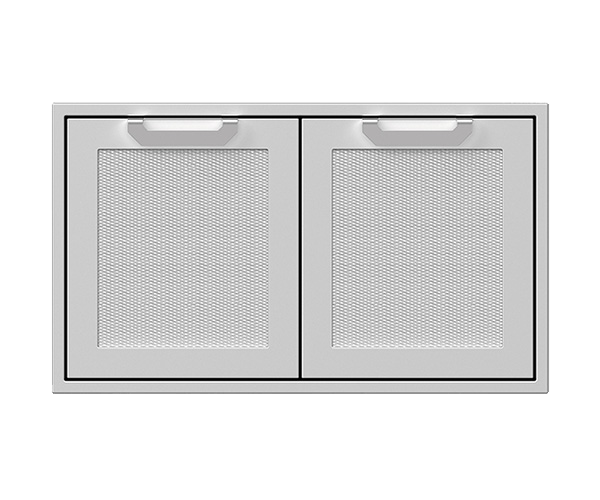 Hestan 36" Double Storage Doors Recessed Marquise Accented Panels - Citra