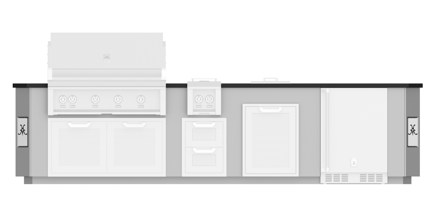 Hestan Entertainment Suite - No Countertop;