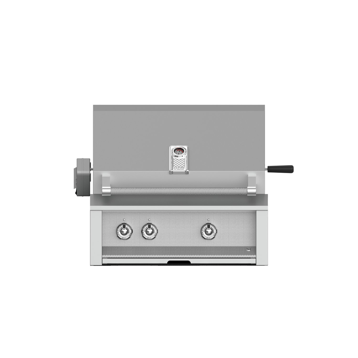 Hestan ASPIRE Grill Built-In 2 U-Burner Rotisserie 30" - Liquid Propane - Dark Bronze