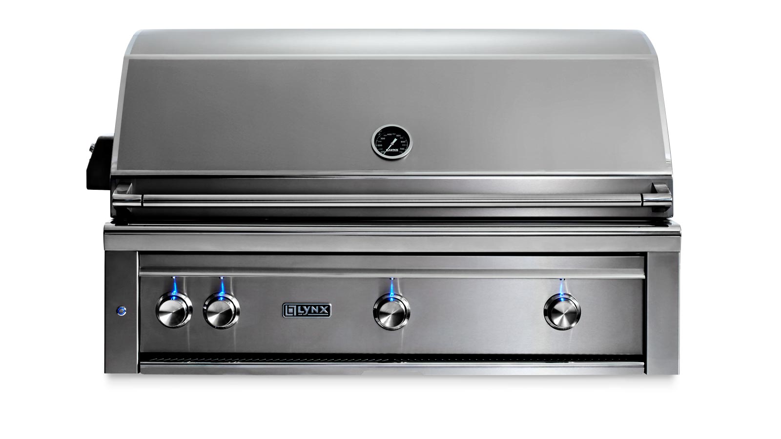 Lynx 42" Built-in Grill w Trident Infrared Burner, 2 Ceramic Burners, Rotisserie - Natural Gas
