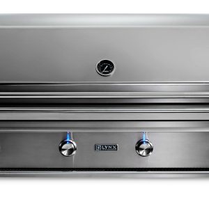 Lynx 54" Built-in Grill with 1 Trident Infrared Burner and 3 Ceramic Burners, Rotisserie - Desert Sage - Liquid Propane