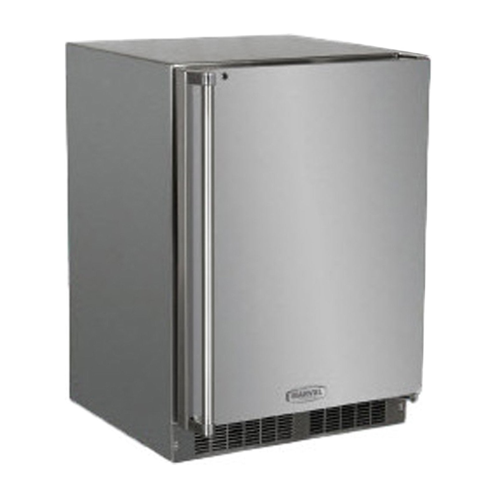 Marvel 24-Inch Outdoor Rated Refrigerator With MaxStore Storage Drawer & Door Storage, Solid Stainless Steel Door With Lock (Right Hinge) - MORE224SS41A