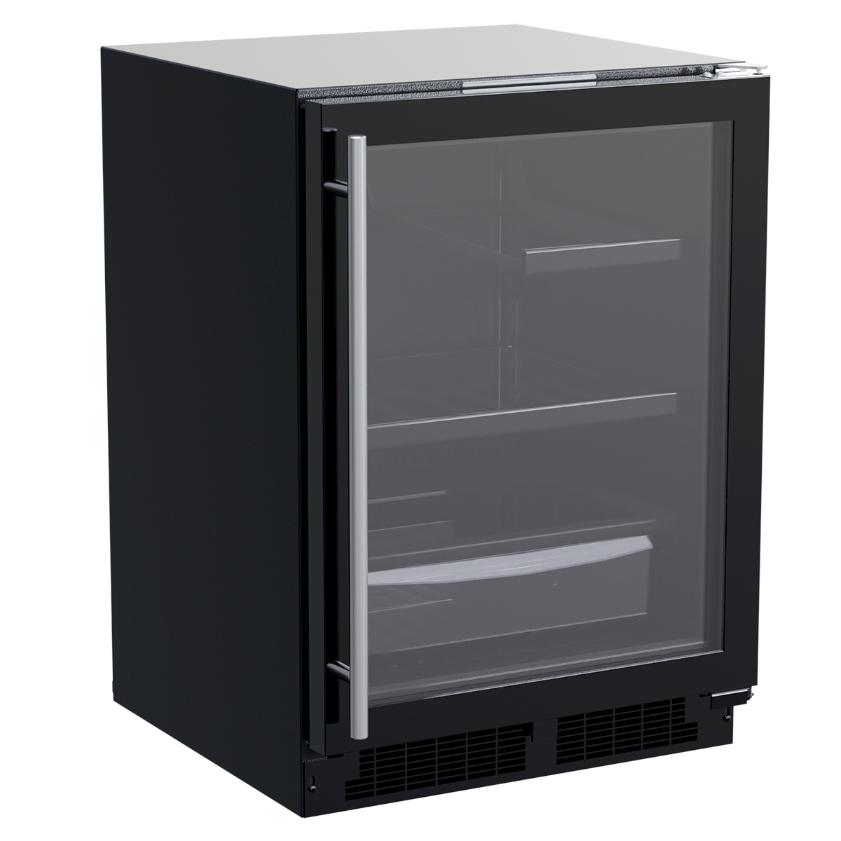 Marvel 24" Refrigerator Solid/black