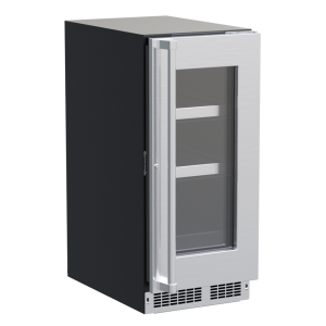 Marvel 15" PRO Beverage Center SS Glass Door