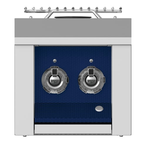 Hestan ASPIRE Double Side Burner Built-in 12" - Liquid Propane - Dark Bronze