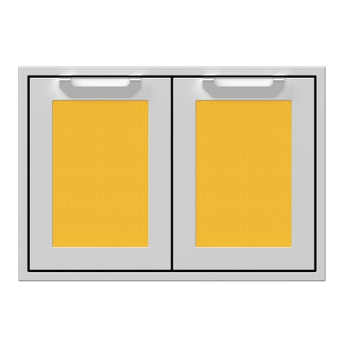 Hestan 30" Double Access Door Recessed Marquise Accented Panels S - Sol