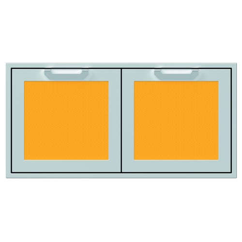 Hestan 42" Double Access Door Recessed Marquise Accented Panels S - Sol