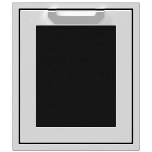 Hestan 18" Left Swing Access Door Recessed Marquise Accented Panel - Stealth