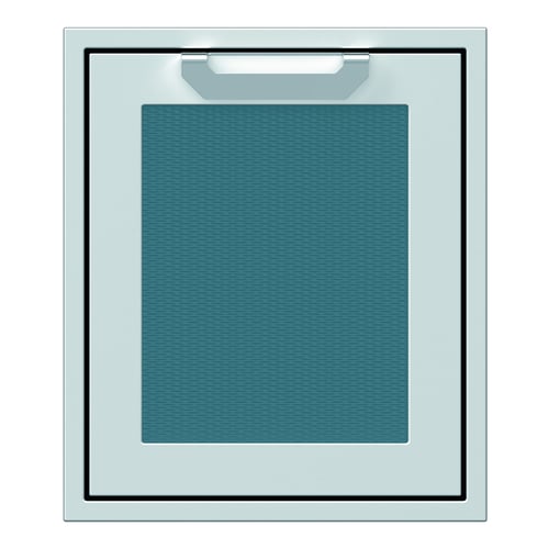 Hestan 18" right Swing Access Door Recessed Marquise Accented Pane - Grove