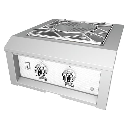 Hestan Power Burner Built-In 24" - Liquid Propane - Marshmallow