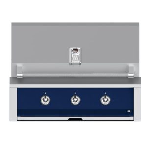 Hestan ASPIRE Grill Built-In 3 U-Burner 36" - Natural Gas - Dark Bronze