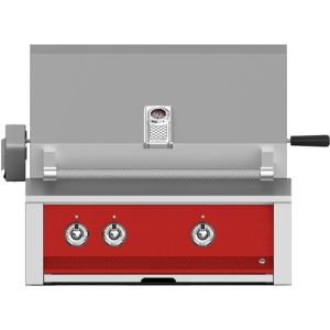 Hestan ASPIRE Grill Built-In 2 U-Burner Rotisserie 30" - Natural Gas - Matador