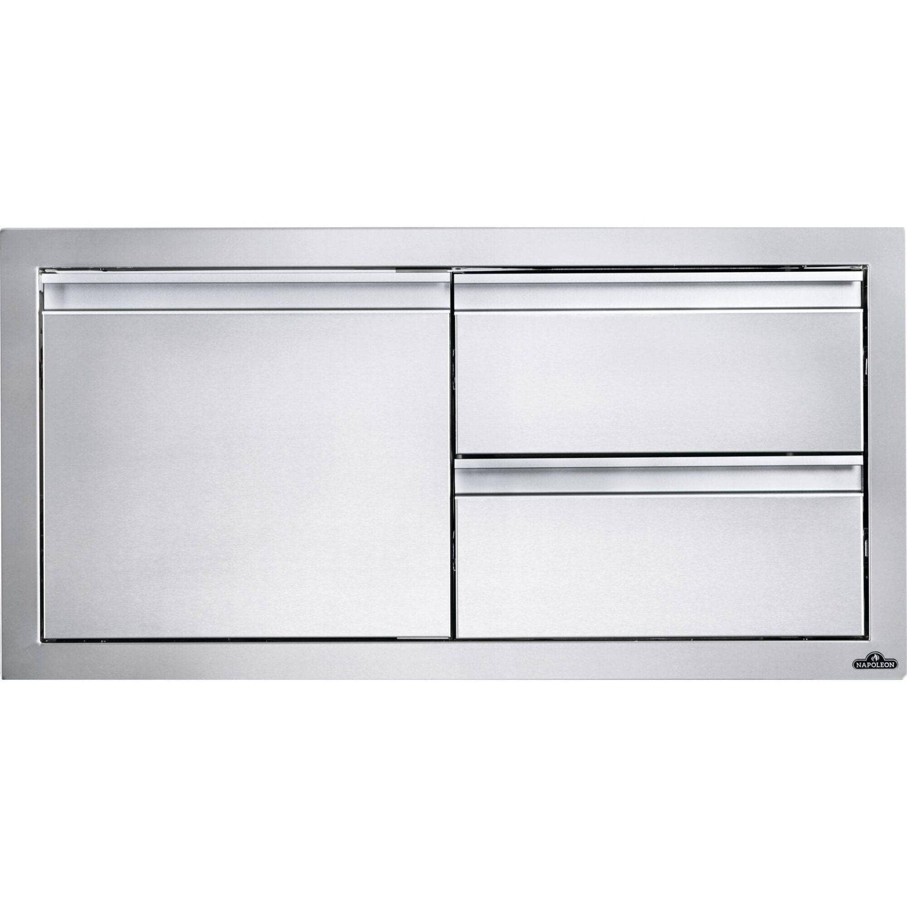 Napoleon 36" X 16" Single Door & Double Drawer Combo