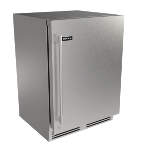 Perlick G5 Luxe 24" Indoor/Outdoor Premium Dual Zone Wine Reserve Solid Door Panel Ready