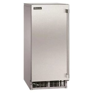 Perlick H50 Signature Series Clear Ice Maker, Stainless Steel Solid Door