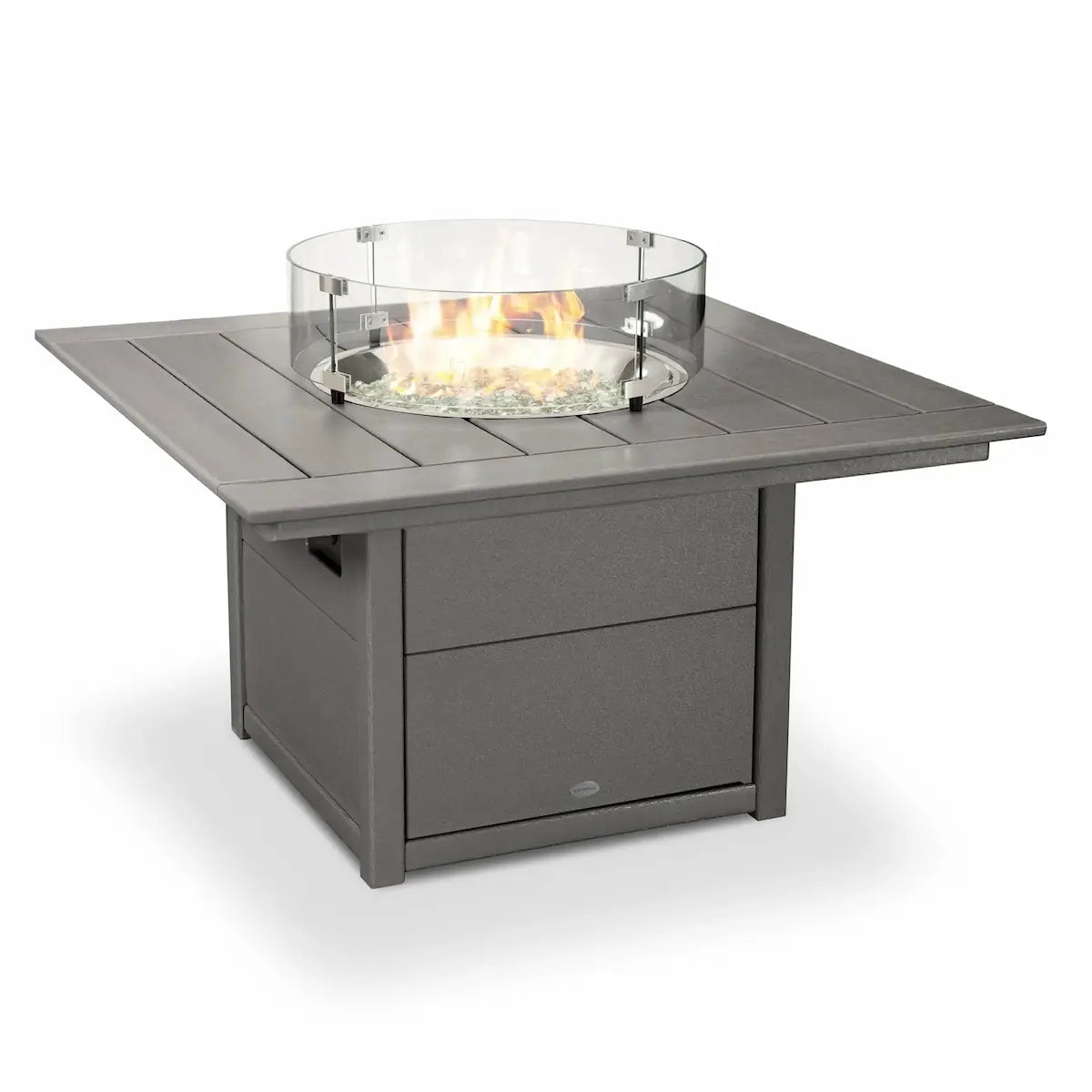 POLYWOOD Fire Table with Square 42" Top