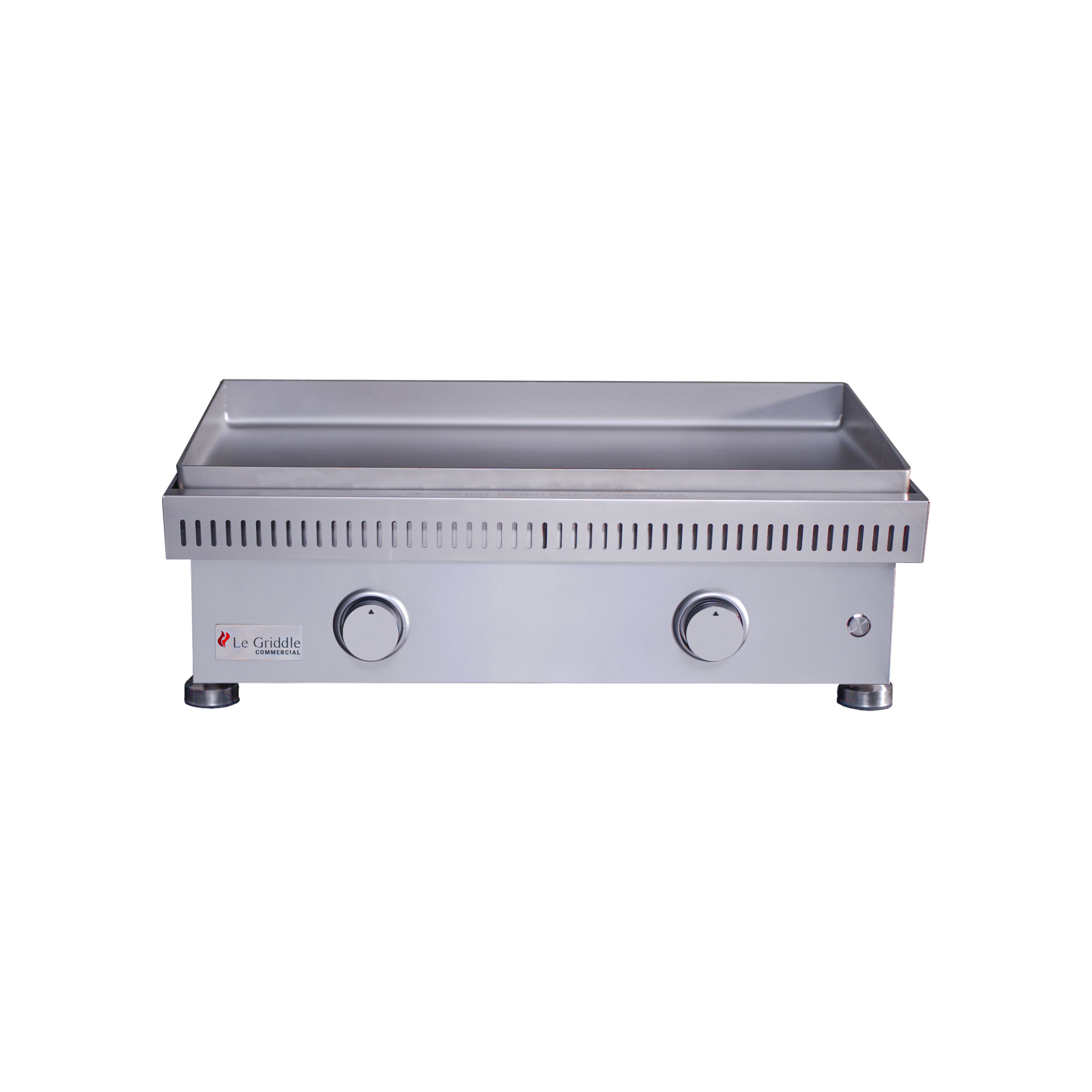 Le Griddle Commerical 75 - 2 Burner Natural Gas - 6mm Plate