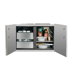 TrueFlame 36" Door Panel - Drawer Combo