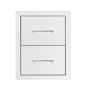 TrueFlame 17" Double Drawer - Masonry Frame