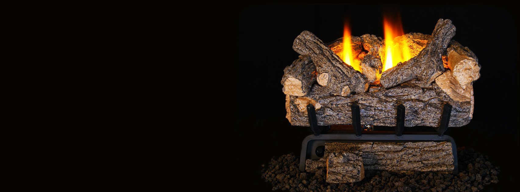 Real Fyre G8E Vent-Free LP Burner - Manual Control