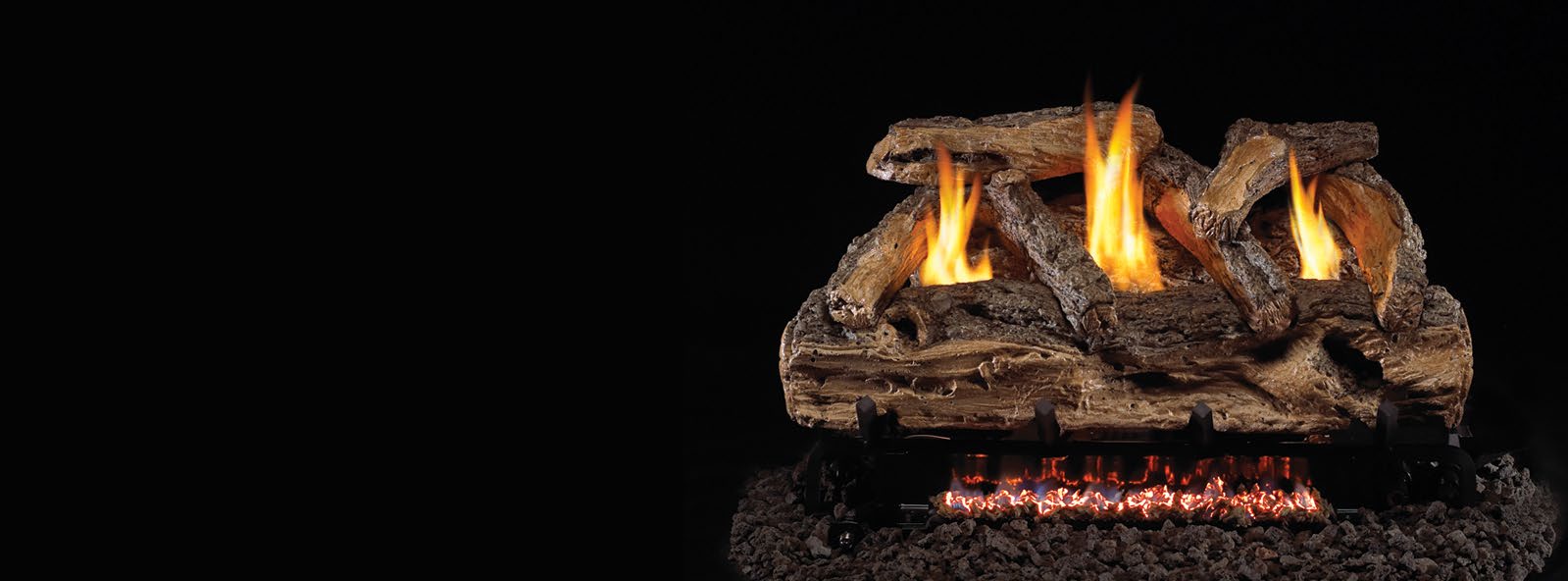 Real Fyre G9 Vent-Free LP Burner - Variable Remote