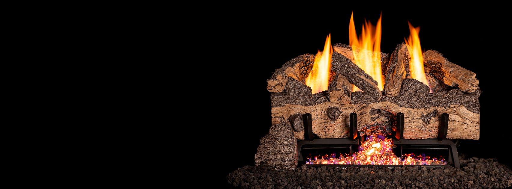 Real Fyre 18" Gnarled Oak Log Set
