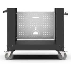 ALFA Base Cart for the CLASSICO 4 PIZZE Pizza Ove (Black) - BF-4P-NER