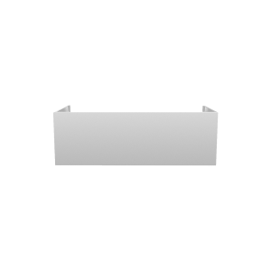 TrueFlame 48" Vent Hood Duct Cover
