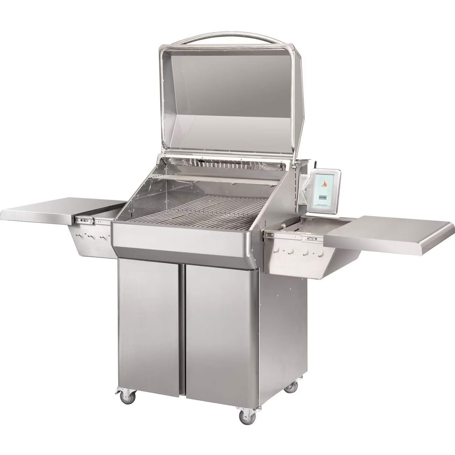 Memphis Pro ITC3 28-Inch Stainless Steel Freestanding Wood Fire Pellet Smoker Grill w/ WiFi - VG0001S