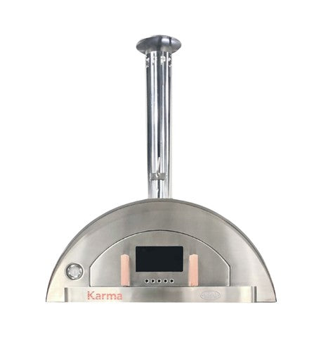 WPPO Karma 42-Inch Stainless Steel Wood Fired Pizza Oven - WKK-03S-304SS product detail