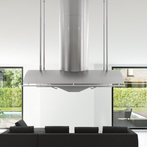 Zephyr Trapeze Island Hood 54" LED BODY ONLY